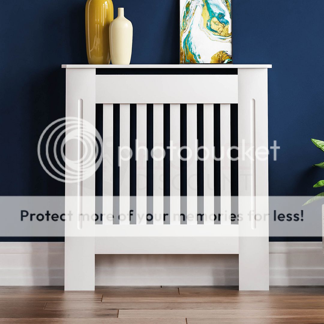 Radiator Cover White Unfinished Modern Traditional Wood Grill Heat